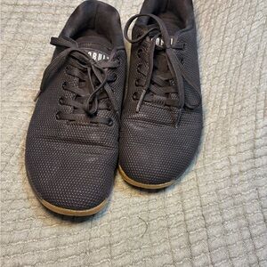 NOBULL Black Athletic Shoes with Breathable Mesh and Gum Sole